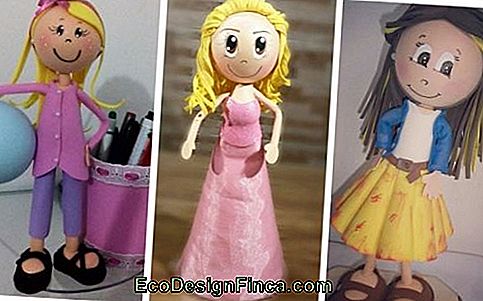 EVA-poppen - Make It Yourself, Templates & 76 Inspiring Ideas! - make 3D-modellen