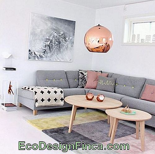 Retro / Vintage baldų apdaila - 50 gražiausių idėjų! - retro svetainė su kampine sofa