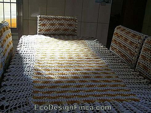 Tovaglia all'uncinetto: 40 modelli, grafica e ricette! - ricette stringa di sfumatura