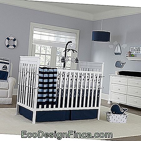 bebek temiz denizci yatak odası