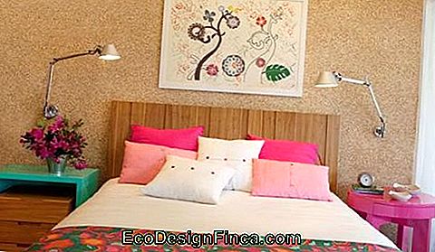 45 COULEURS POUR LA CHAMBRE À COUCHER! Conseils et Photos - chambre créé muet différent