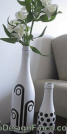 60 Bouteilles décorées: des idées, des photos et de nombreux tutoriels! - tutoriels décoration avec contact en papier