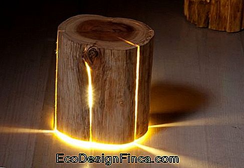 houten tafellamp kofferbak