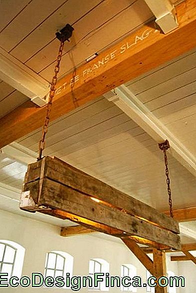 houten balkonlamp