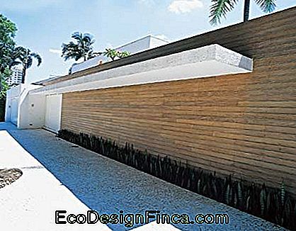 perete modern din lemn