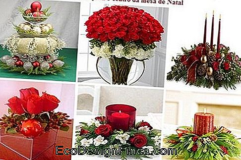 świąteczny stół kwiaty centralny