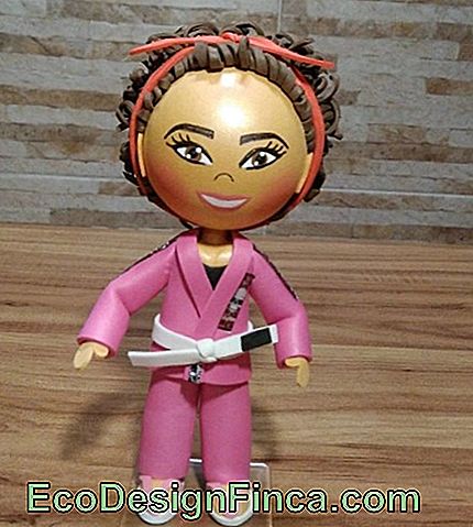 EVA-poppen - Make It Yourself, Templates & 76 Inspiring Ideas! - make mini-fofucha
