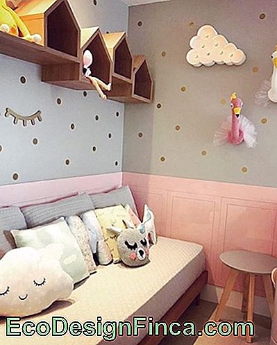 bebek dekore yatak odası