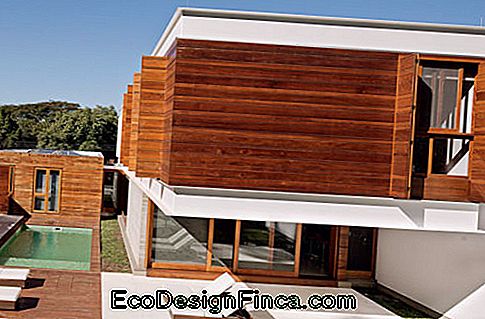 Fațada de lemn valorifică casele de vacanță și proprietățile mari