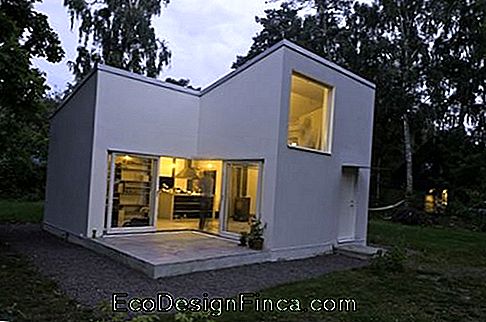 lille firkant simpelt hus