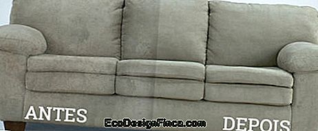 before and after sofa suede