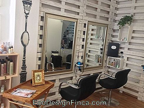 Salon de înfrumusețare: sfaturi și 77 de medii frumoase! - este decorare cu cutii și paleți
