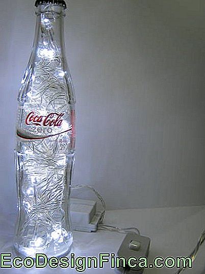 Flaşörlü Coca-Cola şişesi lambası