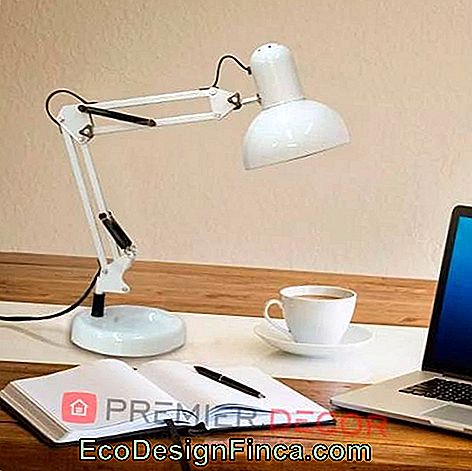 hinged reading lamp