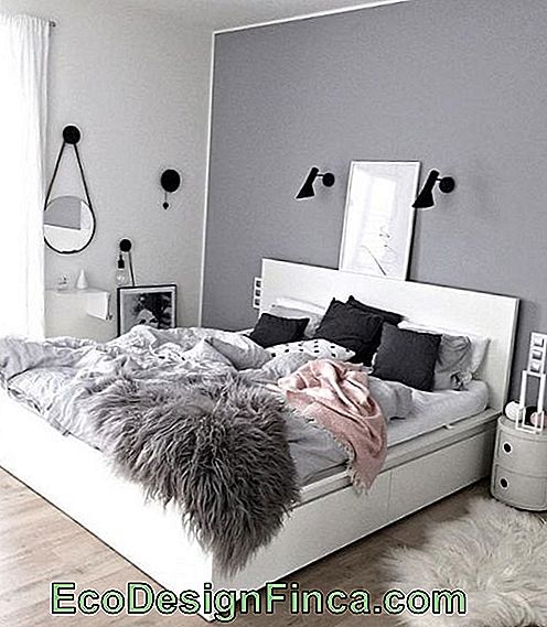 graues Zimmer mit Tumblr-Stil