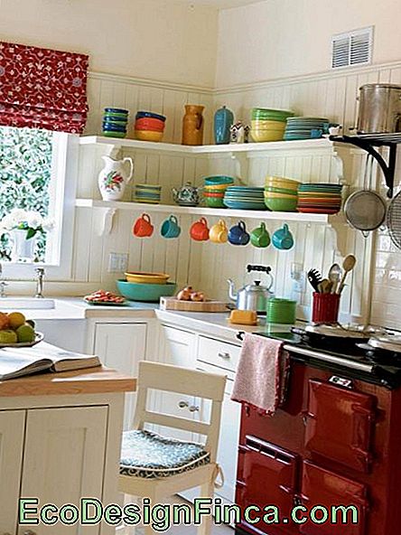 Virtuvės lentynos - 50 nuostabių aplinkos modelių!: aplinkos