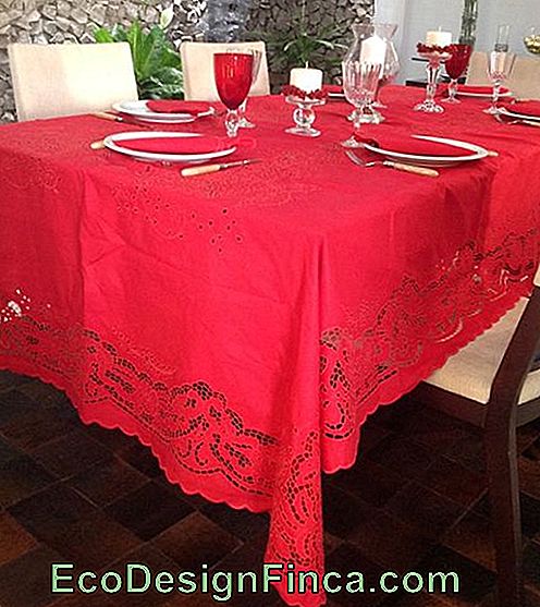 Nappe brodée lin/coton lavé, festive La Redoute Interieurs blanc | La
