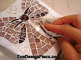 cachepot a mosaico