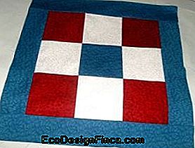 Patchwork Star Pude Patchwork Star Pude