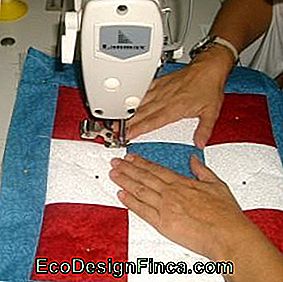 Stjernepude - patchwork Stjernepude - patchwork