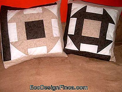 Patchwork cushion to decorate the room or bedroom! - cushion patchwork cushion
