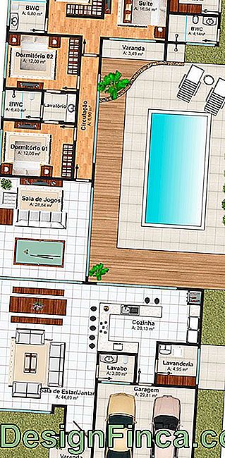 Havuzlu evler: 60 model, tasarım ve fotoğraf: evler