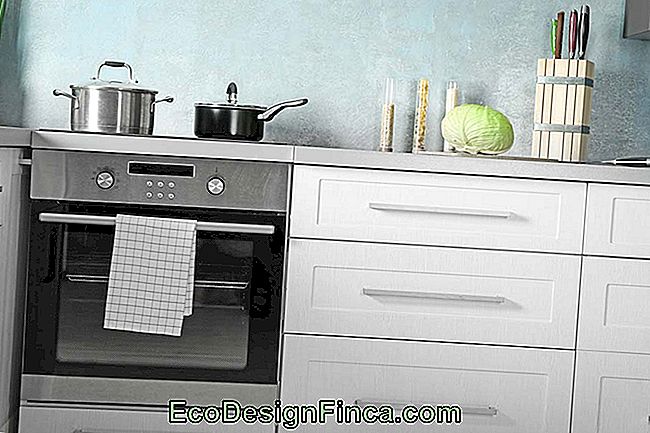 Oven in the kitchen