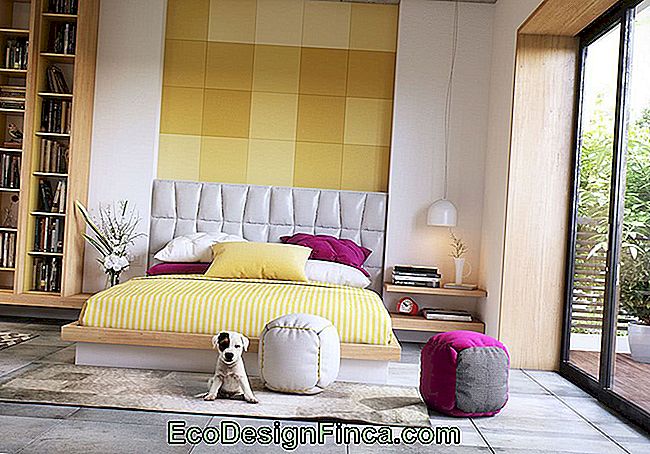 Camera da letto colorata: oltre 170 foto e ispirazioni straordinarie: letto