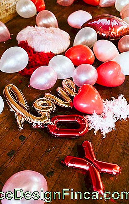 Modele balonów do wykorzystania w romantycznej niespodziance dla chłopaka