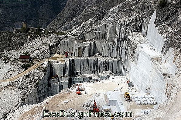 Carrara Marmor I Udsmykningen