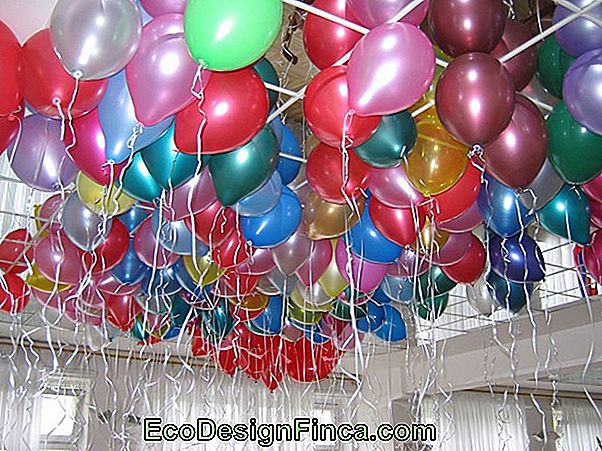 New Year Decoration With Balloons