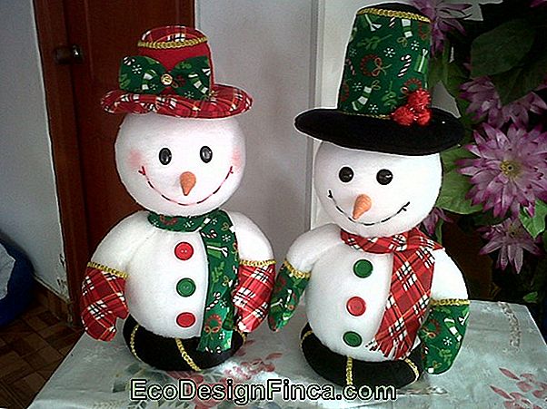 Muñeco De Nieve De Biscuit Para El Árbol De Navidad