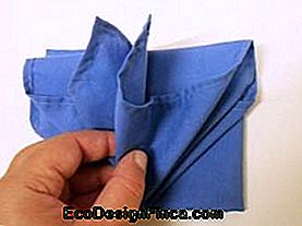 Come piegare il tovagliolo a forma di farfalla Parte 8 Come piegare il tovagliolo a forma di farfalla Parte 8